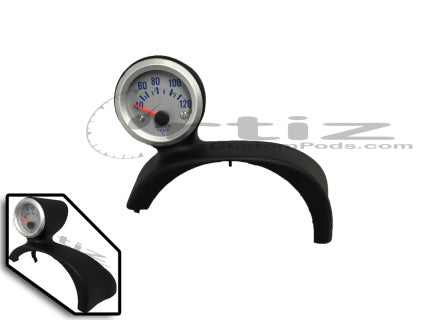 Mount 2 1/16 (52mm) Gauges  Steering Wheel Column Bezel / Dual Pod  Color Black / (Paintable)  Made from Factory OEM Parts/Perfect fit, no modification required  Fits - 2014 to 2015  The Following part have a minimum of 5-WEEKS LEAD TIME